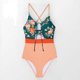 Woman swimming suit